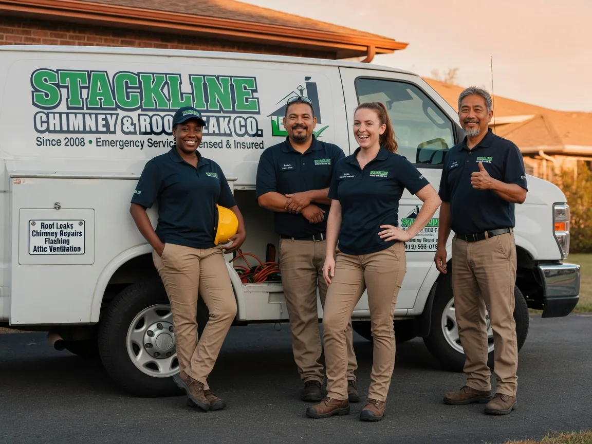 Chimney flashing repair company in Jericho, VT